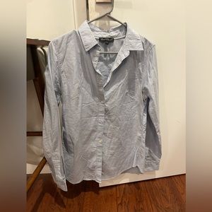 Women’s blue button up